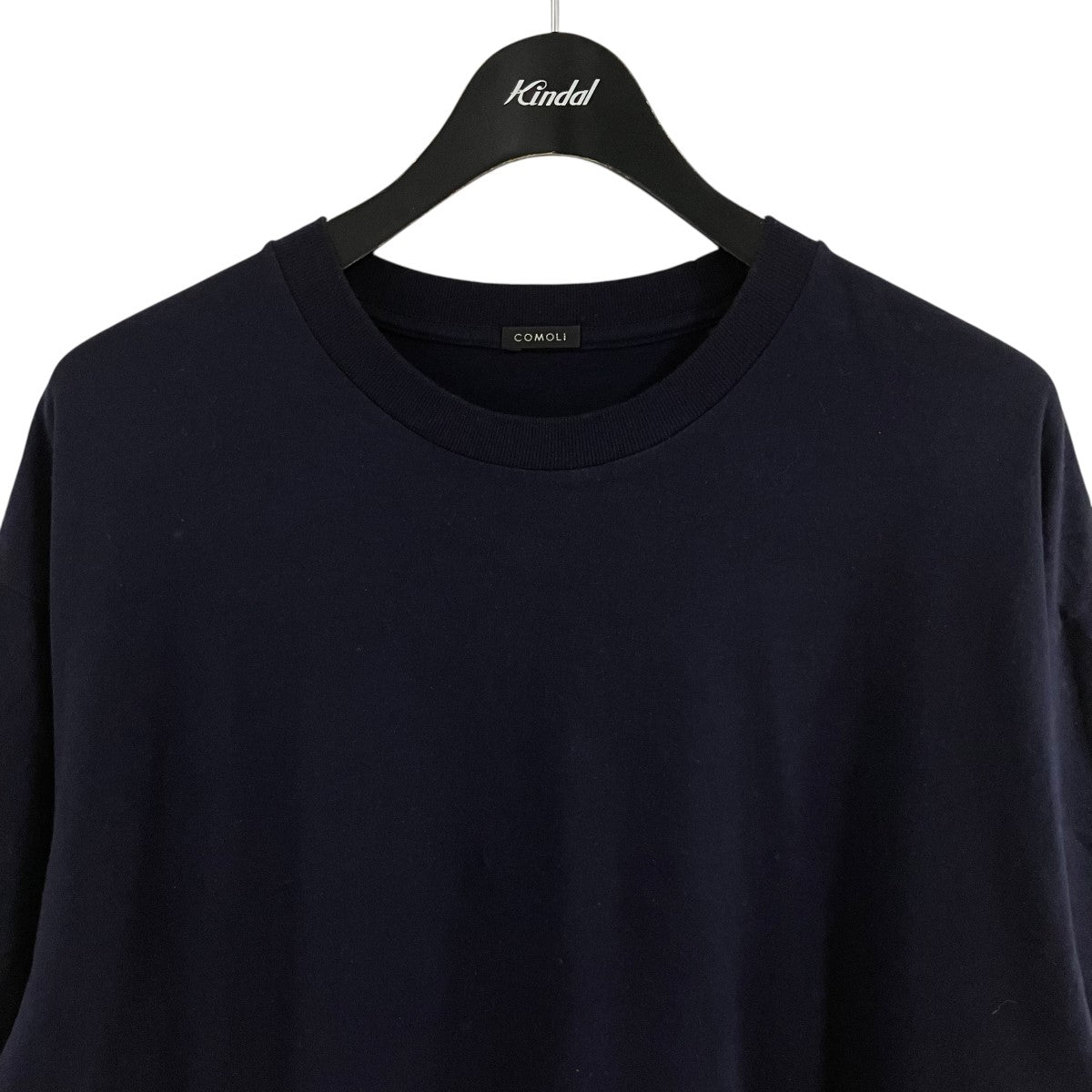 COMOLI 空紡天竺半袖Tシャツ 古着・中古-2枚目のアイテム画像