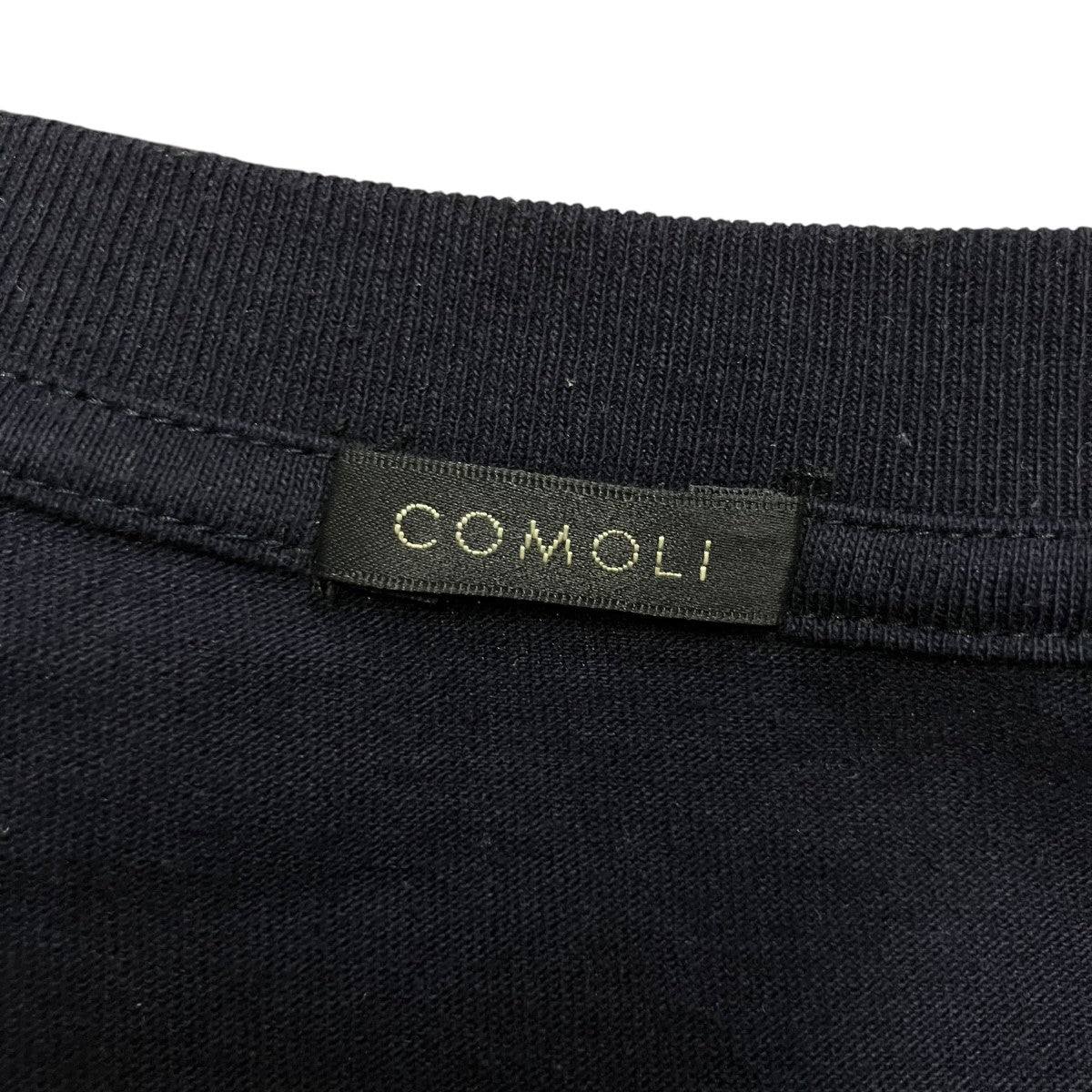 COMOLI 空紡天竺半袖Tシャツ 古着・中古-5枚目のアイテム画像