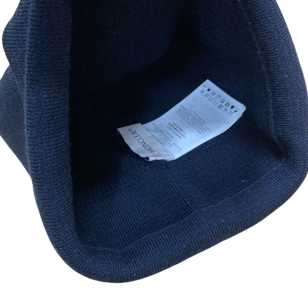 MONCLER BERRETTO TRICOTニット帽F20919Z73600 F20919Z73600 ネイビー