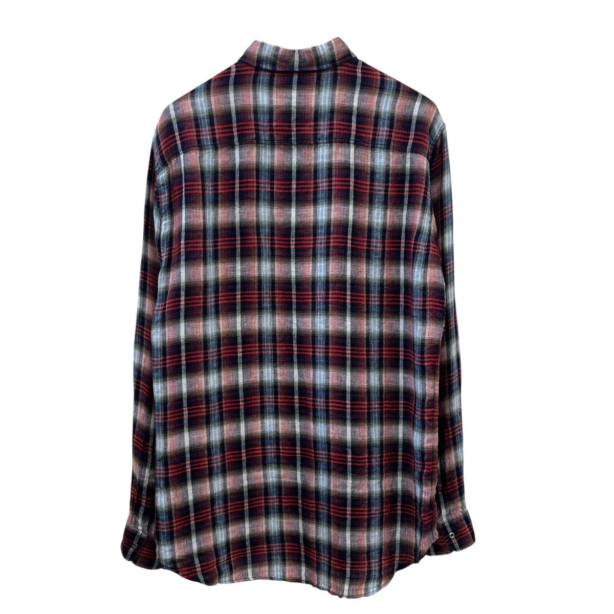 DSQUARED2 チェックシャツS74DM0728 S60562 古着・中古-2枚目のアイテム画像