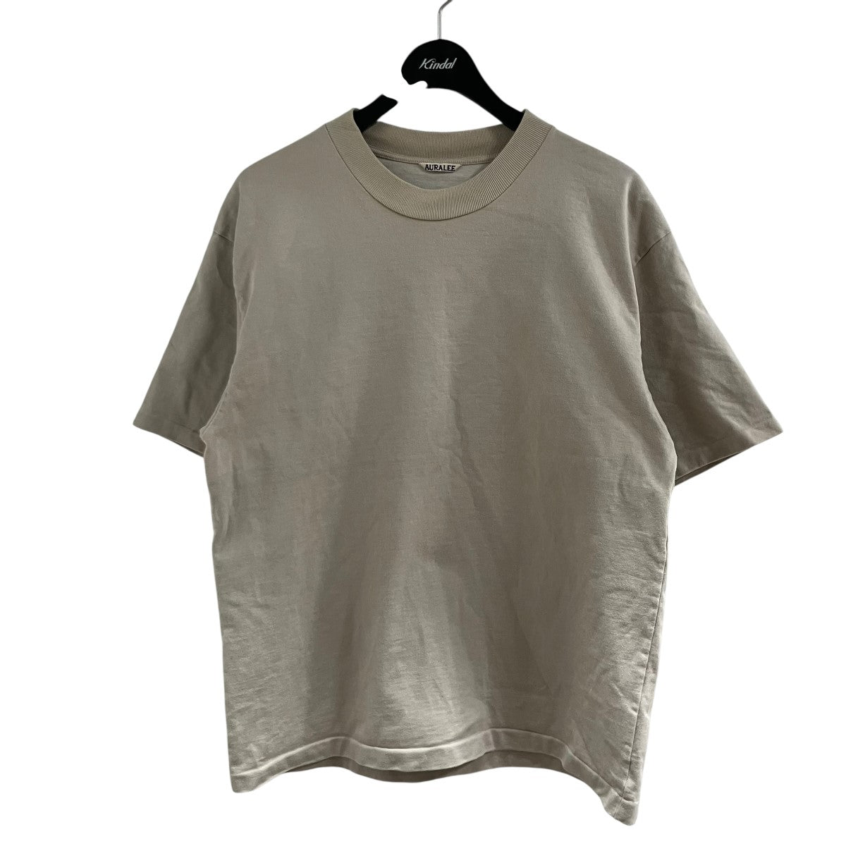 AURALEE スタンドアップTシャツ 古着・中古-1枚目のアイテム画像
