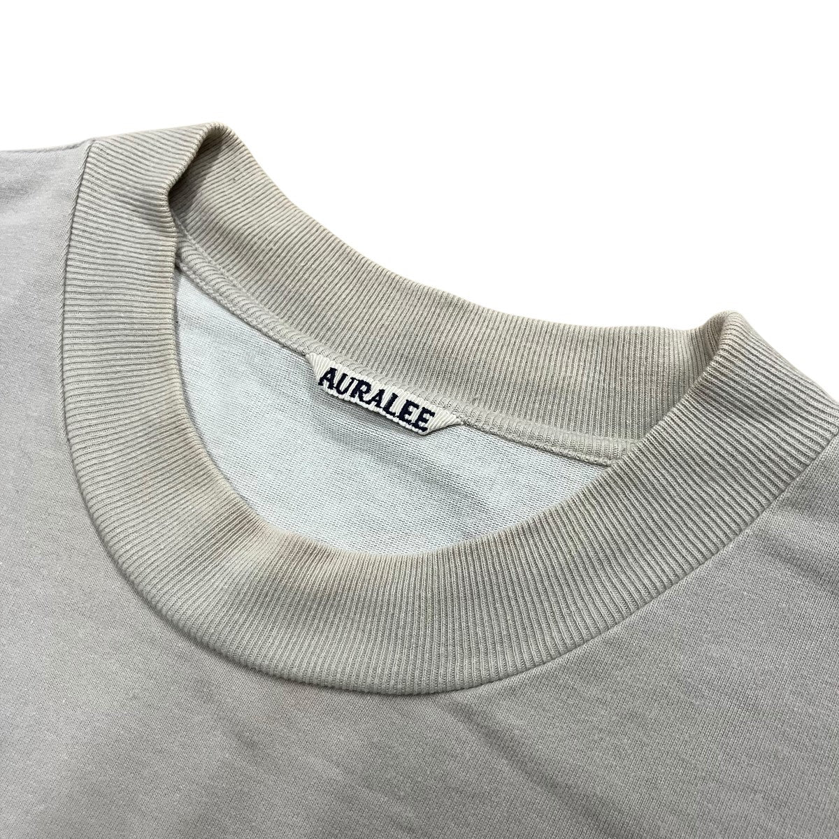 AURALEE スタンドアップTシャツ 古着・中古-5枚目のアイテム画像