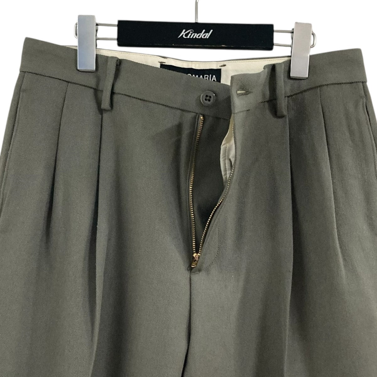 WACKO MARIA 25AWチノトラウザーズパンツ25FW-WMP-PT02 DOUBLE PLEATED CHINO TROUSERS 古着・中古-3枚目のアイテム画像