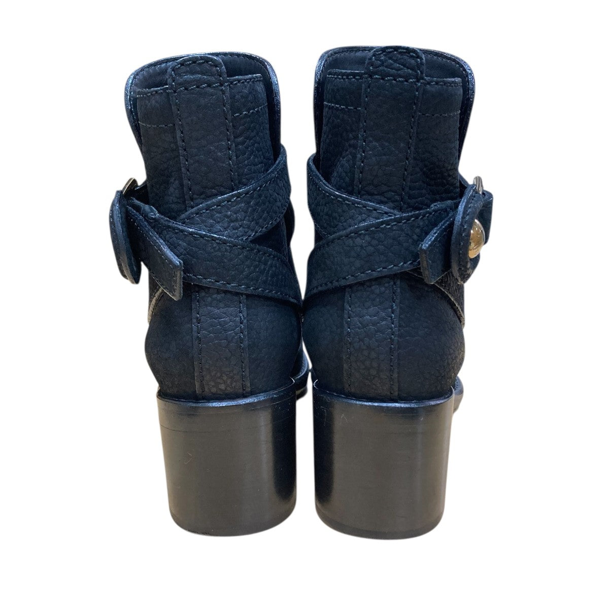 LOUIS VUITTON レザーアンクルブーツ 古着・中古-5枚目のアイテム画像