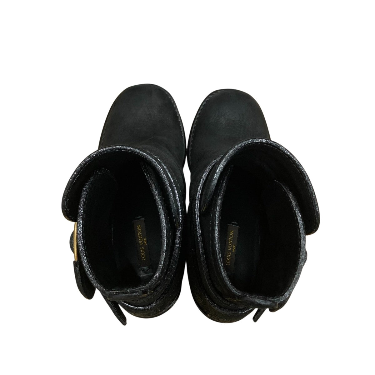 LOUIS VUITTON レザーアンクルブーツ 古着・中古-6枚目のアイテム画像