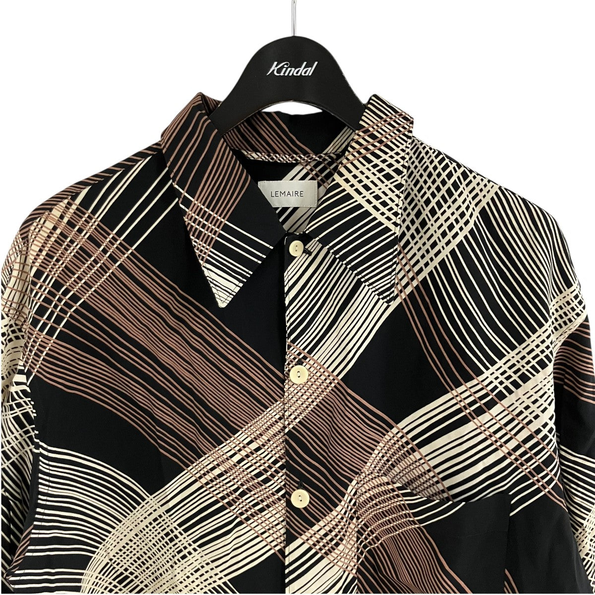 LEMAIRE プリント 長袖シャツ 古着・中古-2枚目のアイテム画像