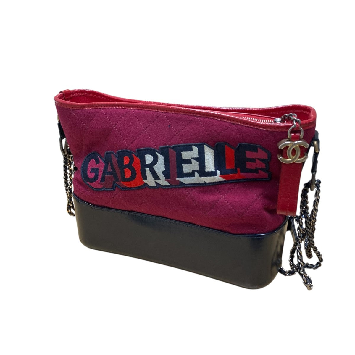 ウールガブリエル チェーンショルダーバッグ