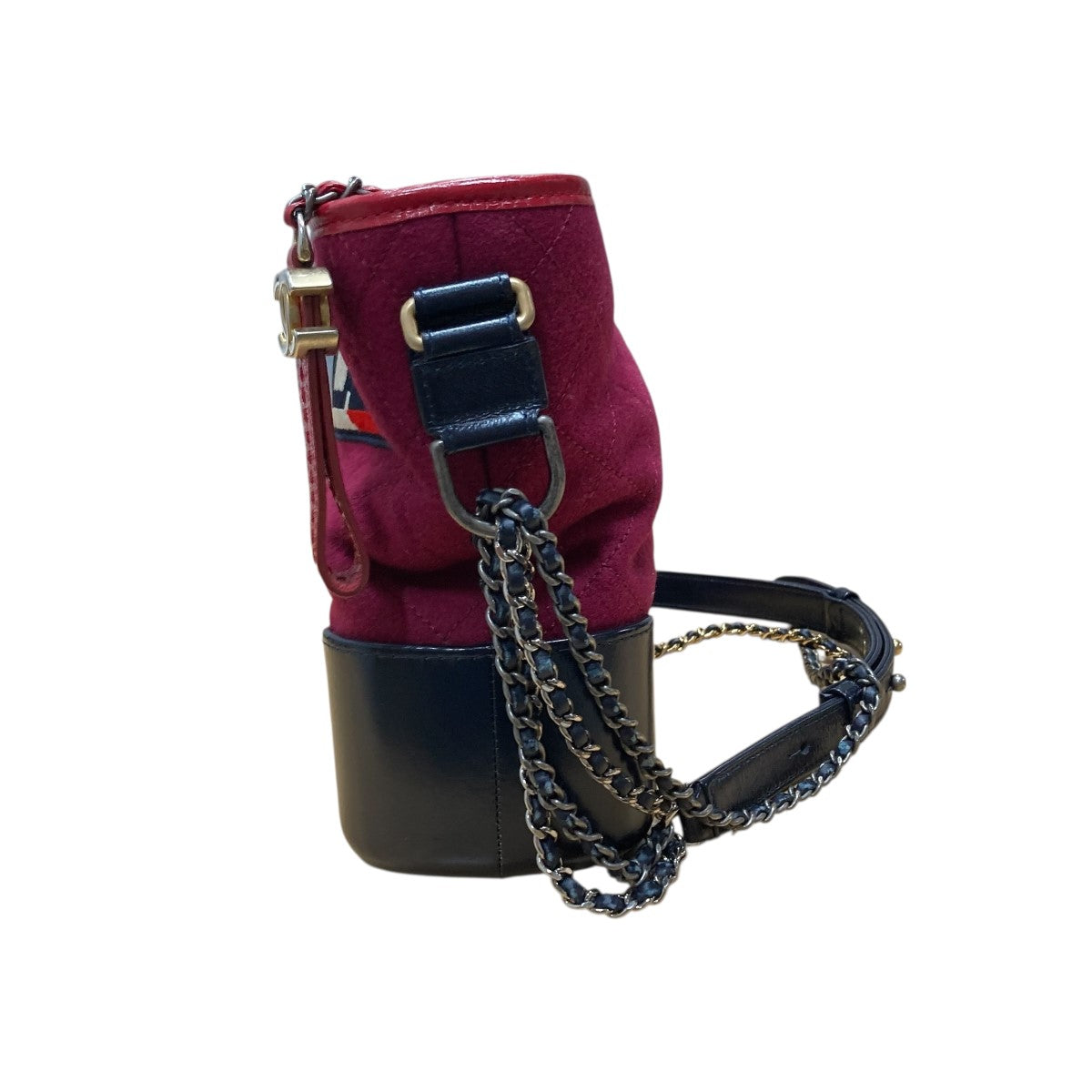 ウールガブリエル チェーンショルダーバッグ
