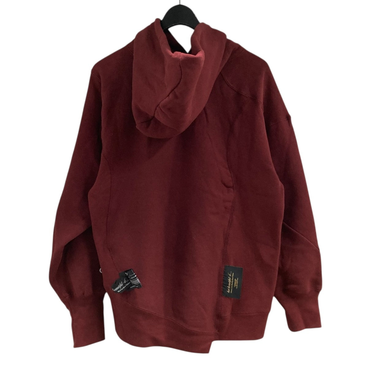 CHAMPION ×UNDERCOVER ビーズロゴ パーカー CWSC124 Champion REVERSE WEAVE×UNDERCOVER 25AWプルオーバーパーカーCWSC124