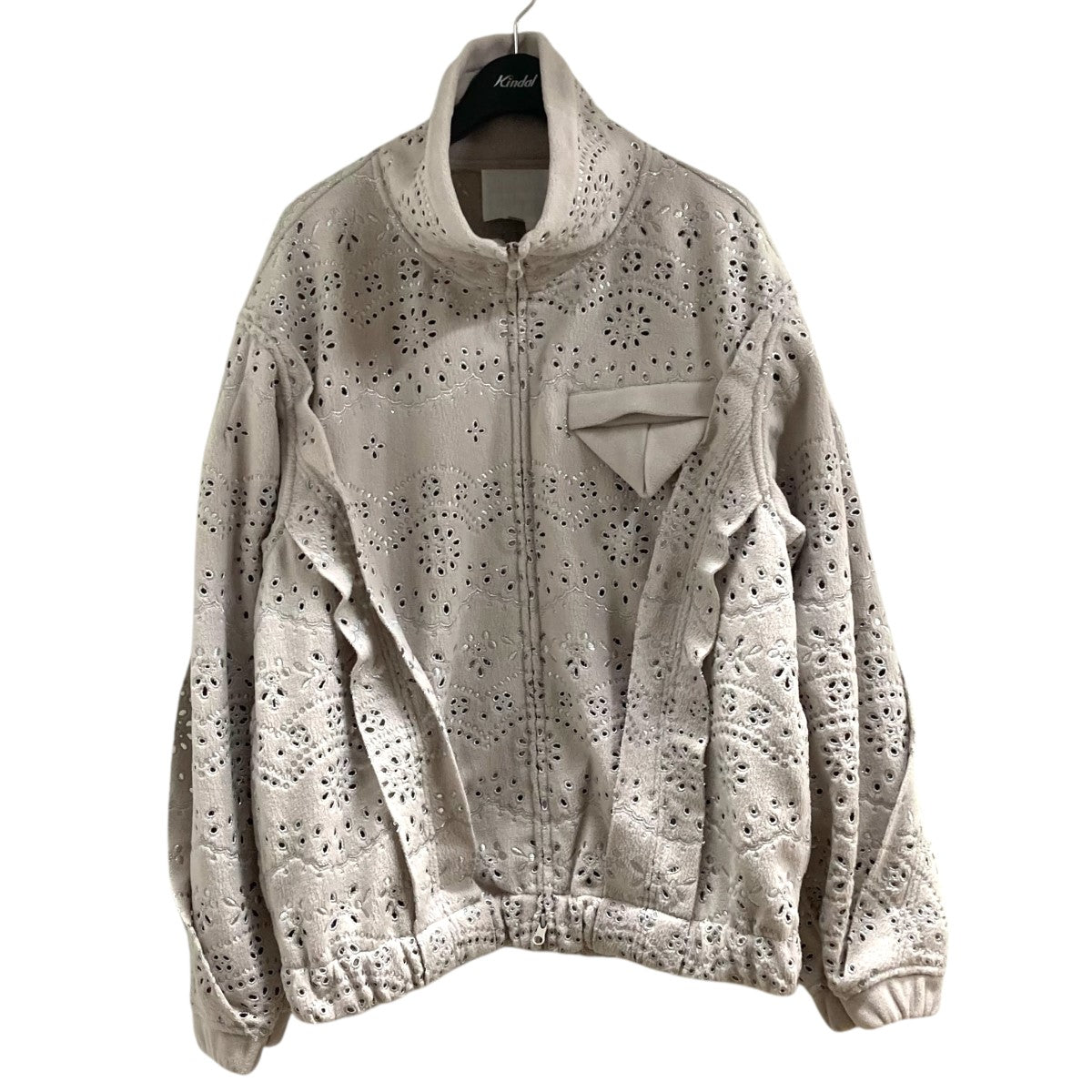 エンブロイダリーフリースブルゾン ジャケット25BF06 Embroidery Fleece Blouson