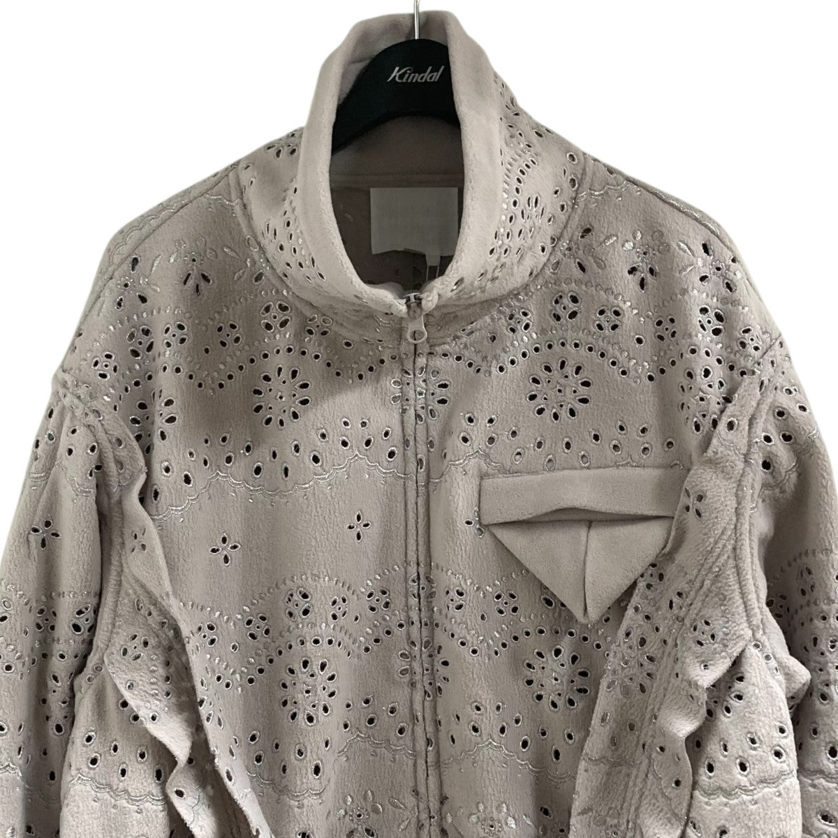 エンブロイダリーフリースブルゾン ジャケット25BF06 Embroidery Fleece Blouson