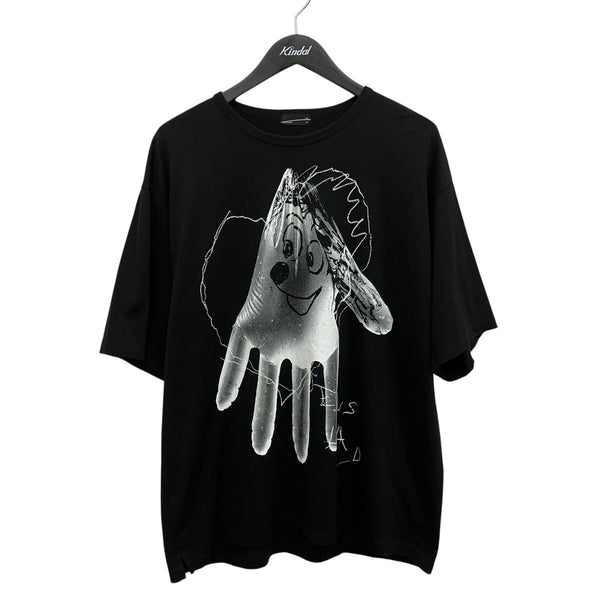 LAD MUSICIAN(ラッドミュージシャン) プリントTシャツ ブラック