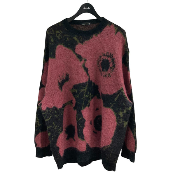 LAD MUSICIAN(ラッドミュージシャン) フラワーグラフィックニット