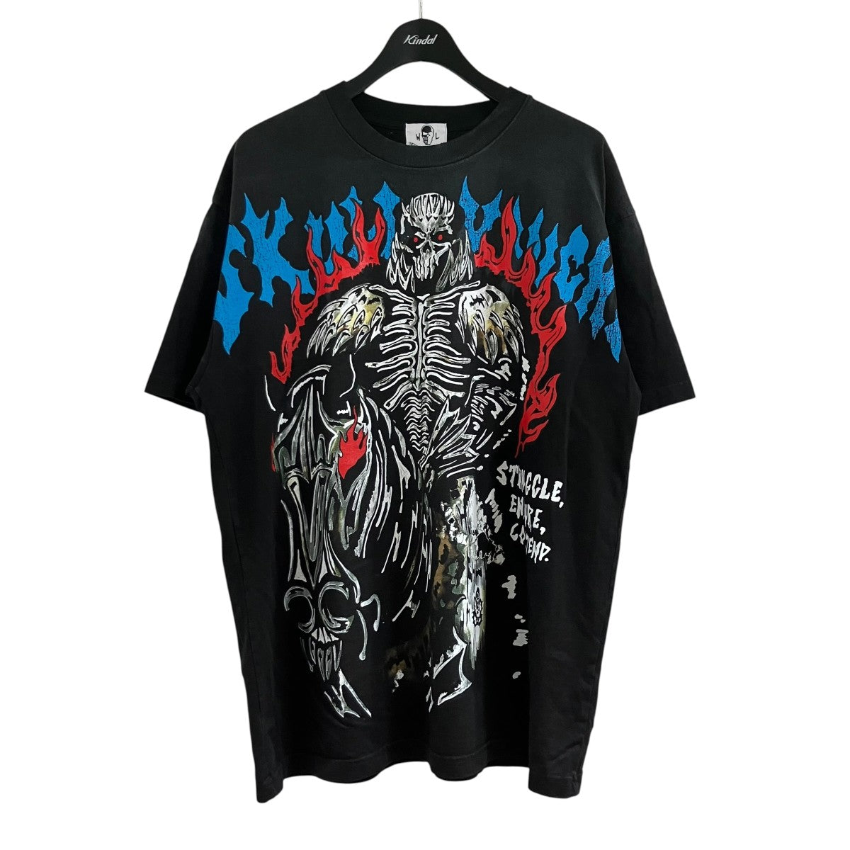 ベルセルクスカルナイトヘビーウェイトTシャツ