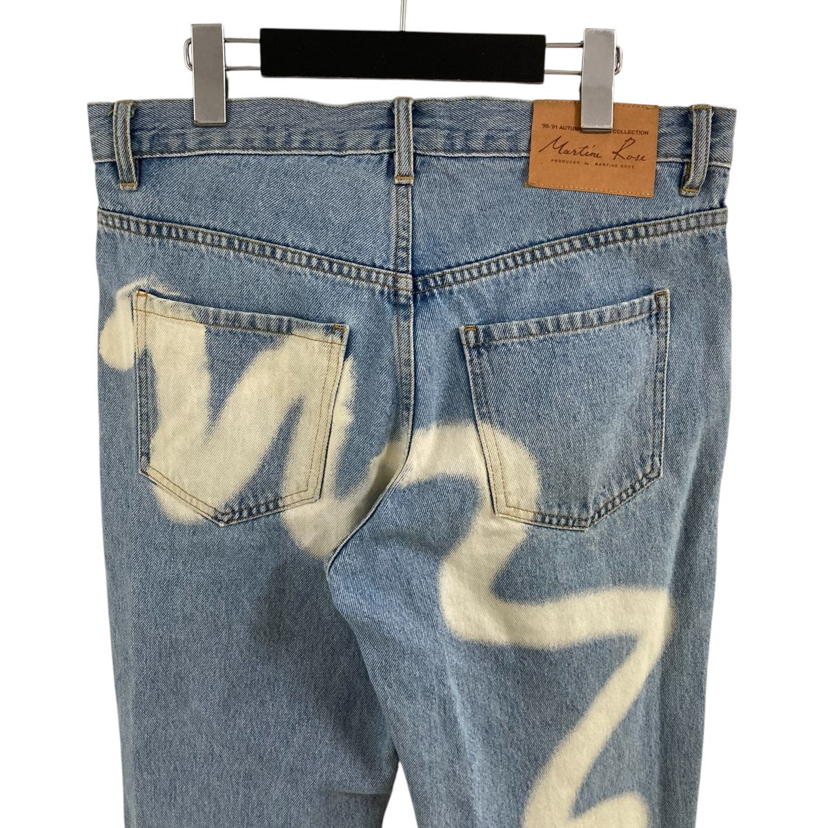 martine rose マーティンローズ ペンキ ペイント デニム ジーンズ Martine rose(マーティンローズ) ペイントデニムパンツ MRSS19-223B