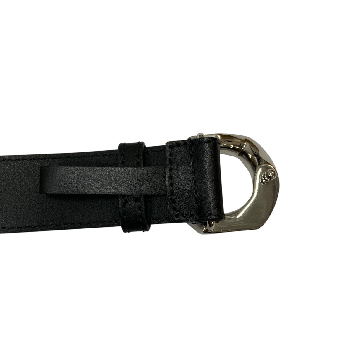 GIVENCHY(ジバンシィ) Gバックルベルト BUA 0233 ブラック×シルバー