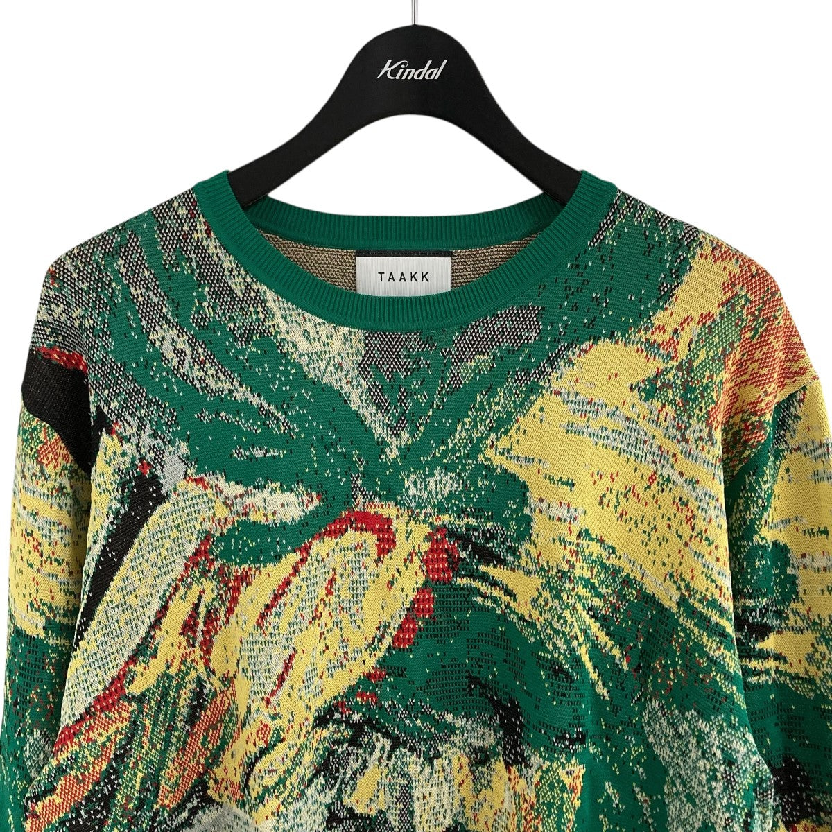 ジャガードニットセーター