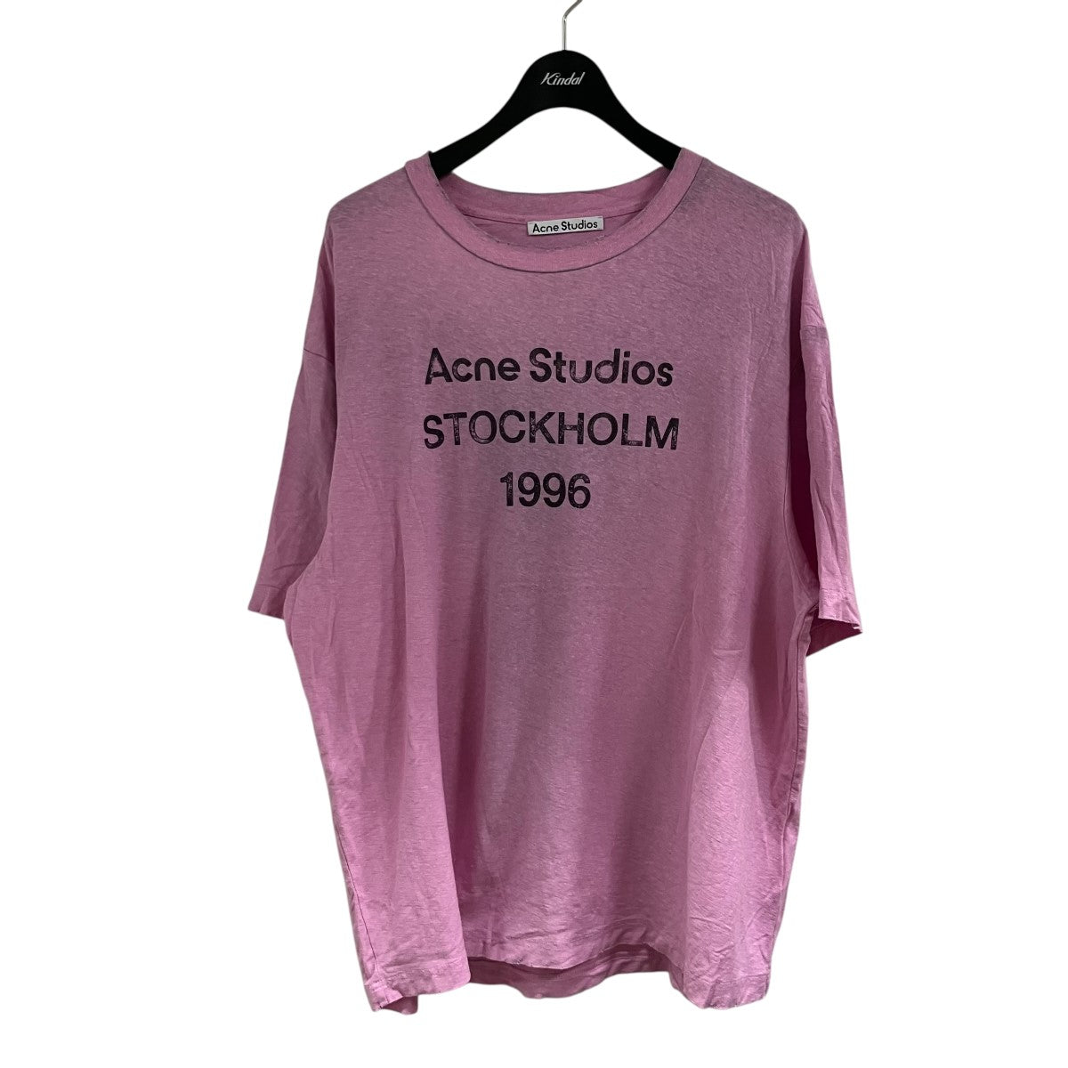 ACNE STUDIOS ロゴリラックスフィットTシャツ 古着・中古-1枚目のアイテム画像