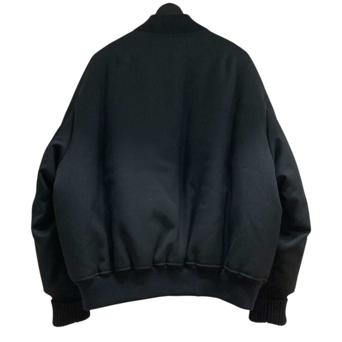 JIL SANDER レザーエルボーパット中綿ボンバージャケットJ22BN0159 古着・中古-3枚目のアイテム画像