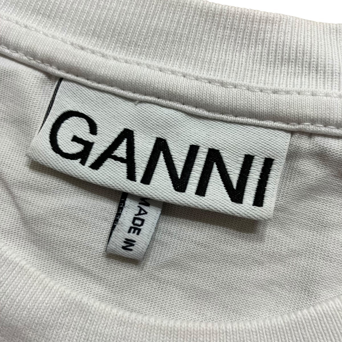 Ganni キャットTシャツ 古着・中古-5枚目のアイテム画像