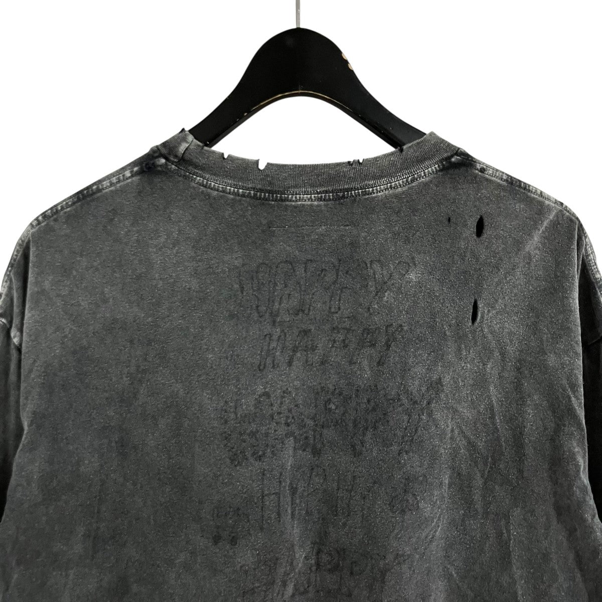 Maison MIHARA YASUHIRO キャットヴィンテージ加工Tシャツ 古着・中古-4枚目のアイテム画像