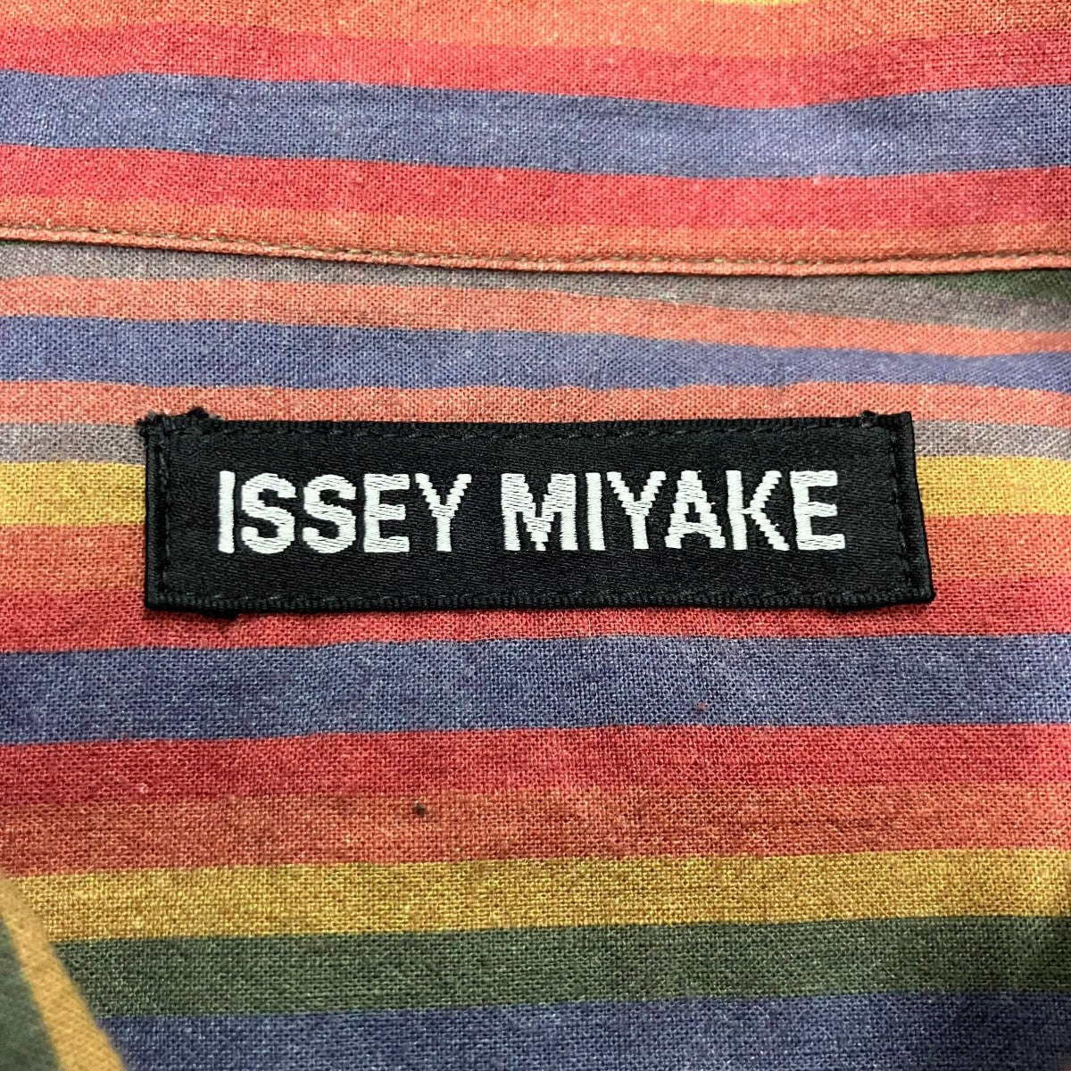 ISSEY MIYAKE マルチカラーシャツジャケット 古着・中古-5枚目のアイテム画像
