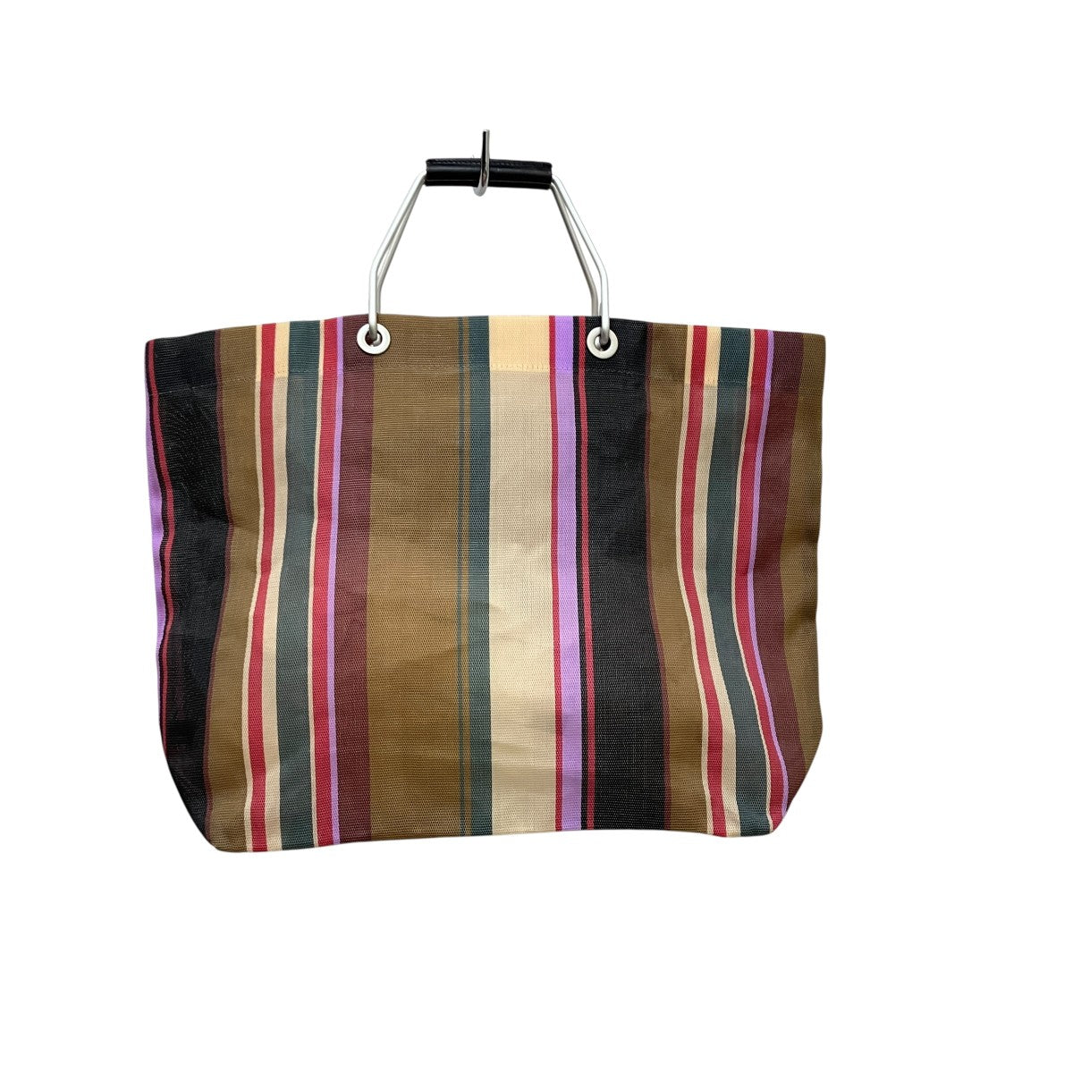 MARNI ストライプトートバッグ 古着・中古-2枚目のアイテム画像