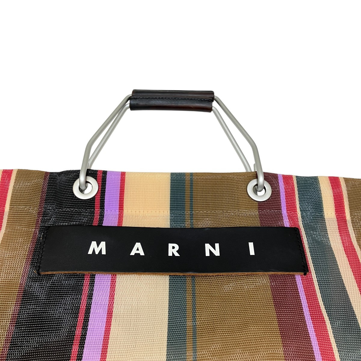 MARNI ストライプトートバッグ 古着・中古-5枚目のアイテム画像