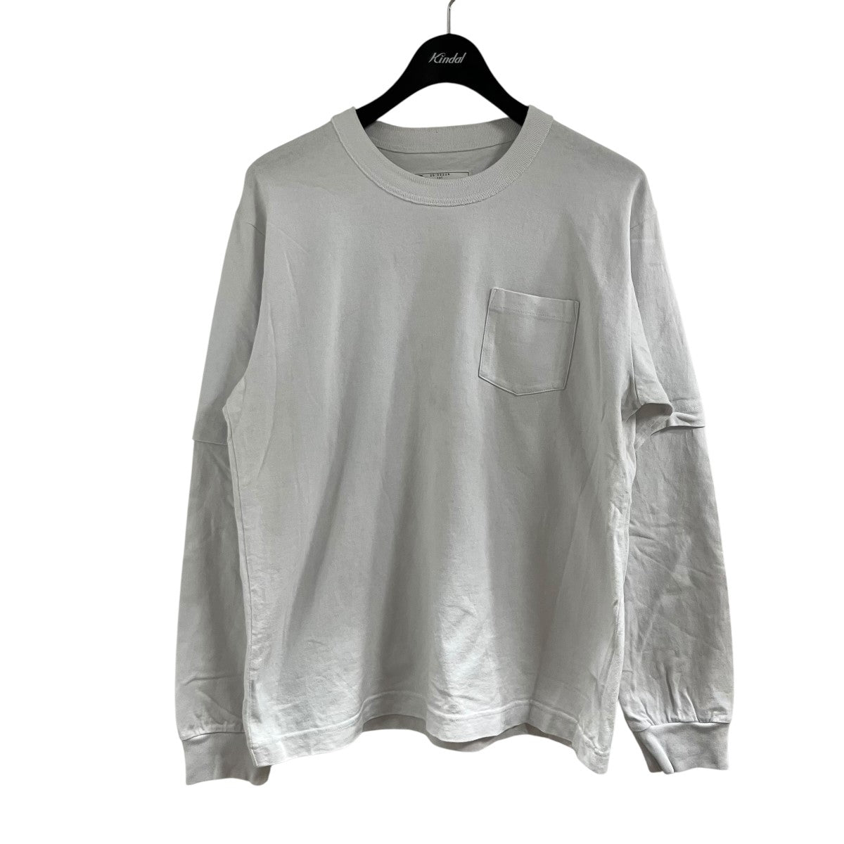 sacai バックプリントカットソー 古着・中古-1枚目のアイテム画像