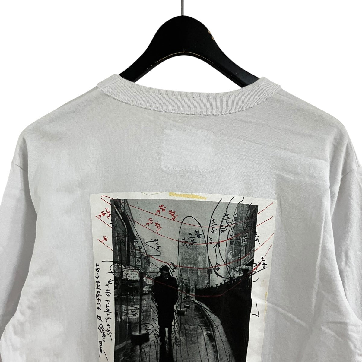 sacai バックプリントカットソー 古着・中古-5枚目のアイテム画像