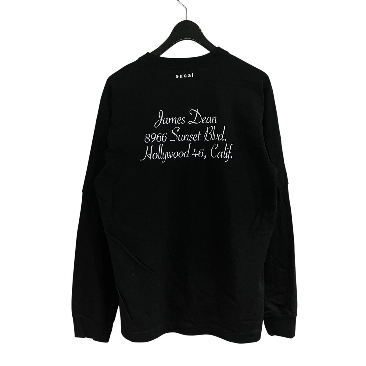 sacai プリントカットソー 古着・中古-3枚目のアイテム画像