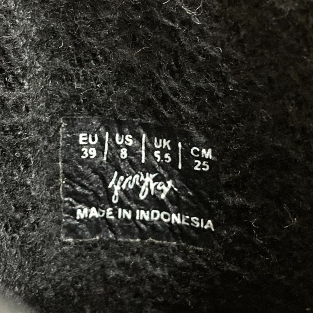 厚底ブーツ
