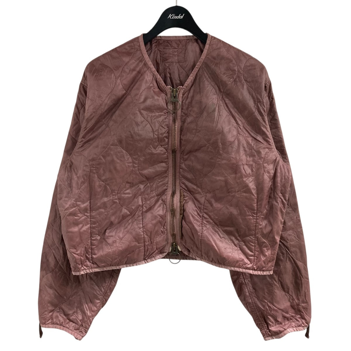 KAPITAL(キャピタル) ナイロンキルティング ムラ染め ライニング