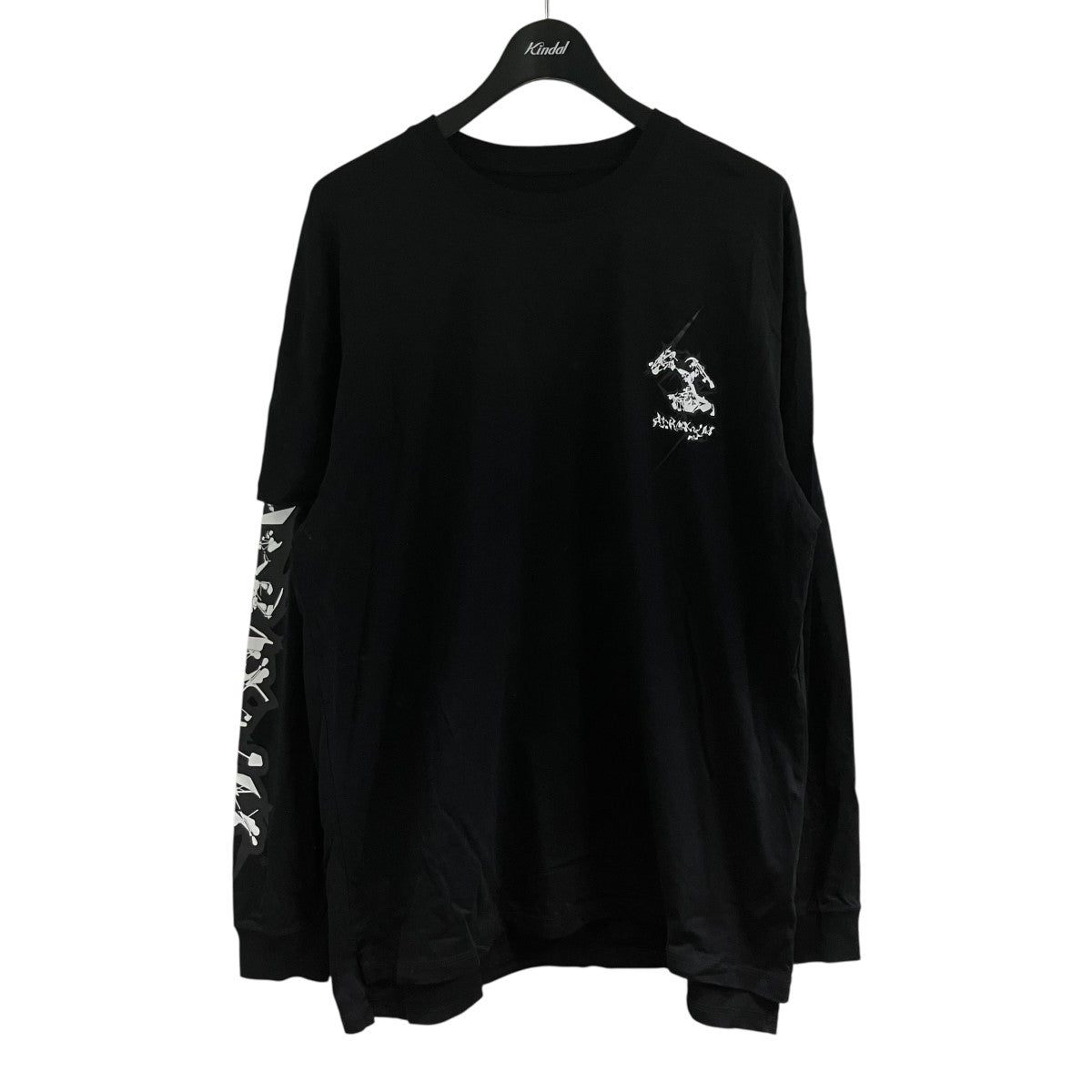 ACRONYM プリントロングスリーブTシャツ 古着・中古-1枚目のアイテム画像