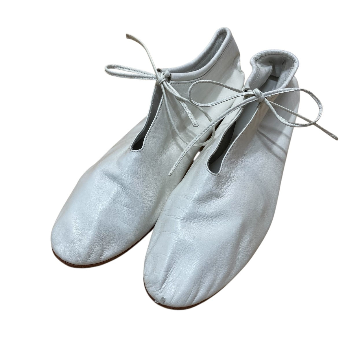 MARTINIANO(マルティニアーノ) ショートブーツ ホワイト サイズ 39