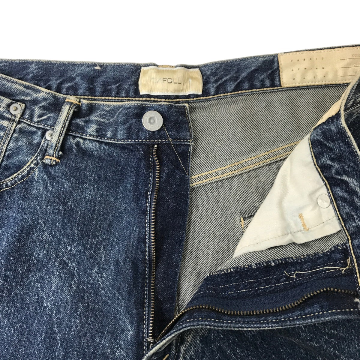 KURODENIM デニムハーフパンツ 古着・中古-3枚目のアイテム画像