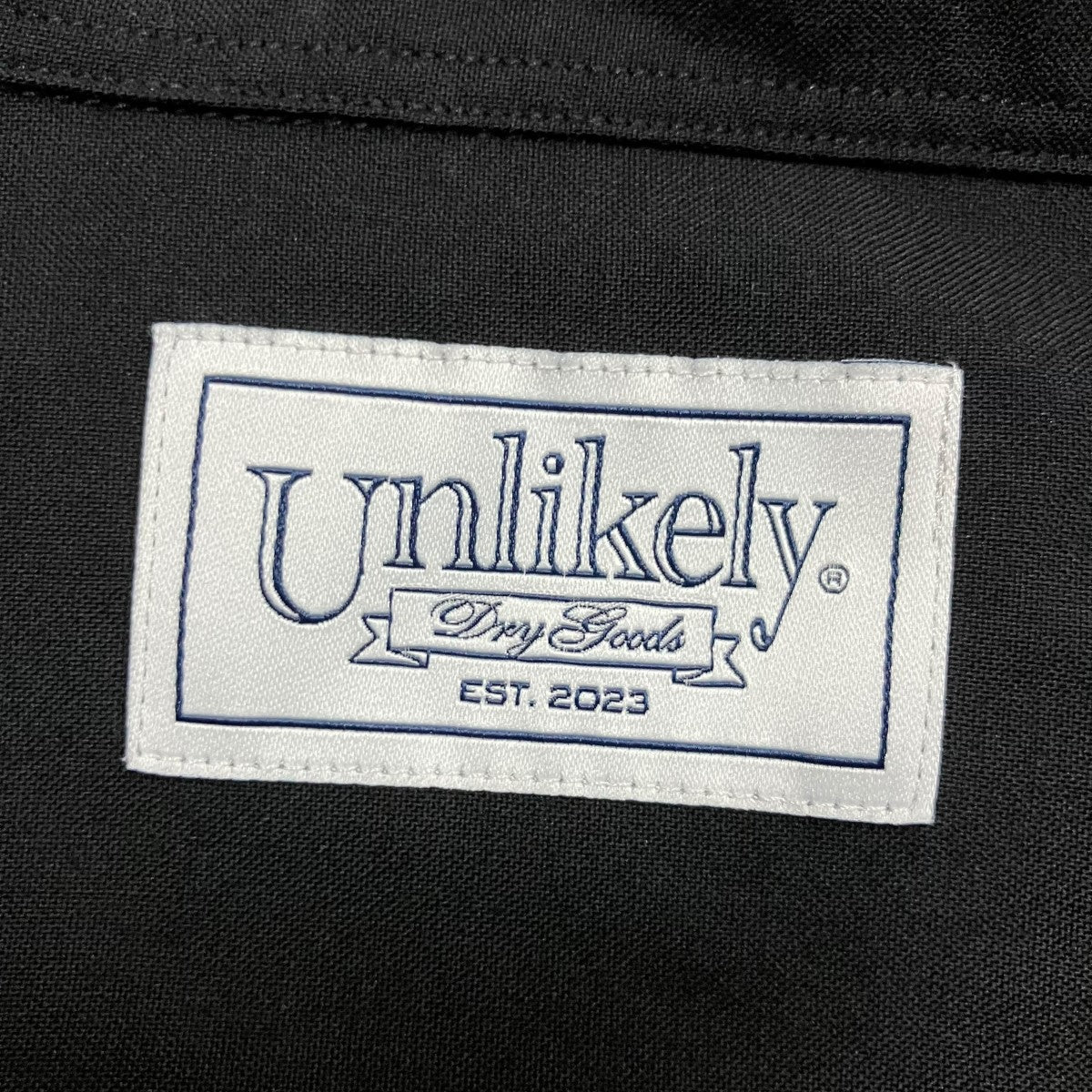 Unlikely(アンライクリー) 半袖シャツ U25S-01-0001 ブラック サイズ S