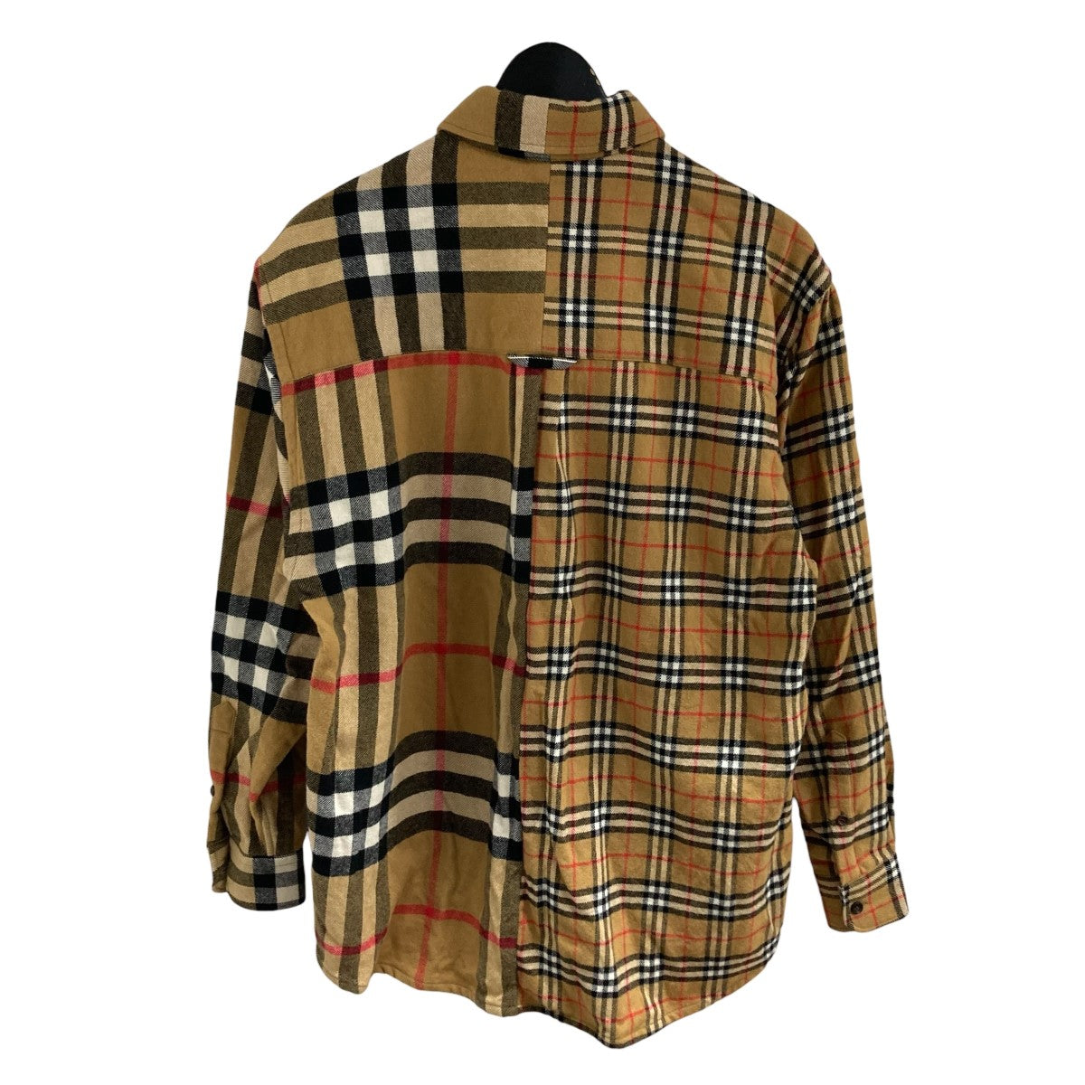 BURBERRY×Gosha Rubchinskiy ノヴァチェックフランネルシャツ 8003853
