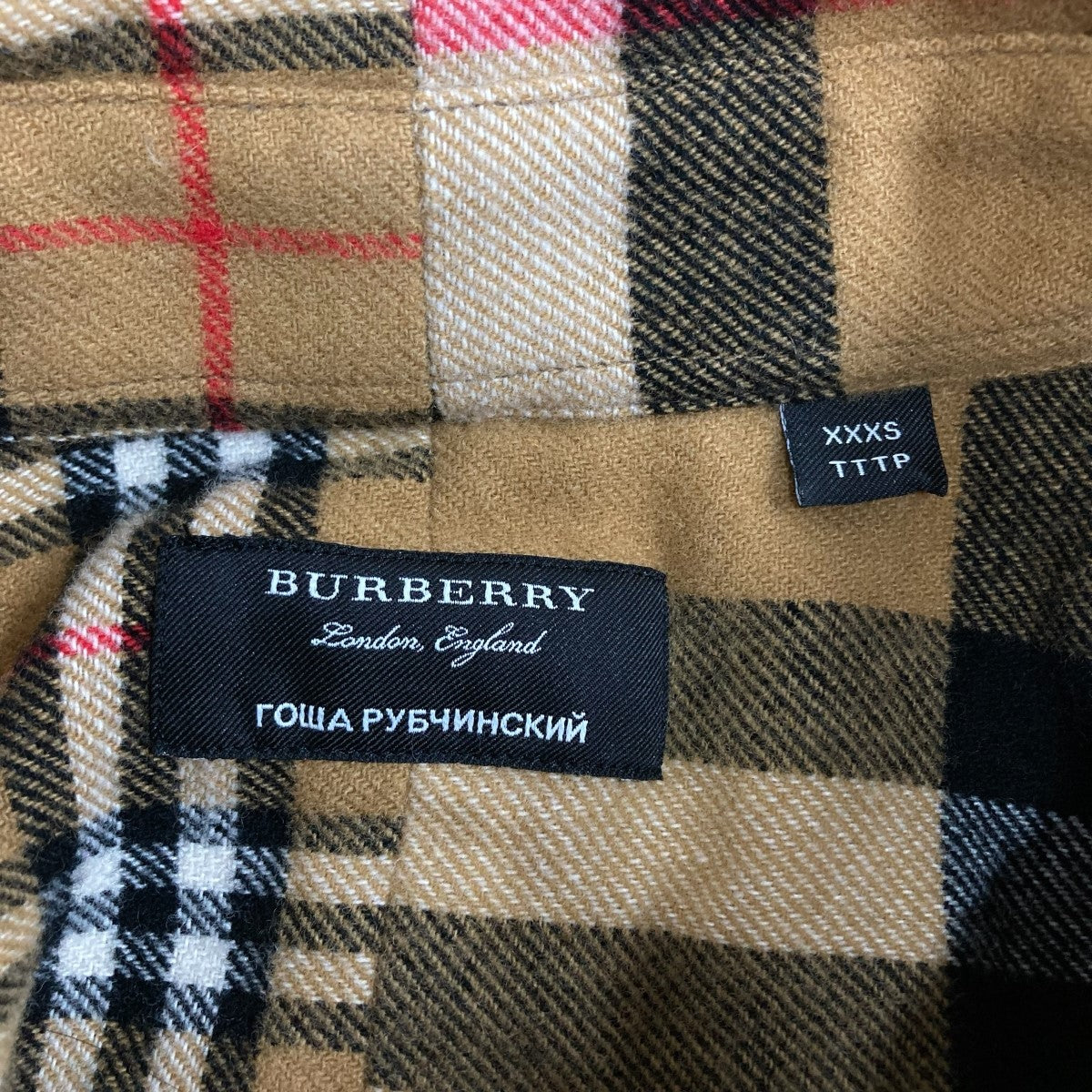 ノヴァチェックフランネルシャツ