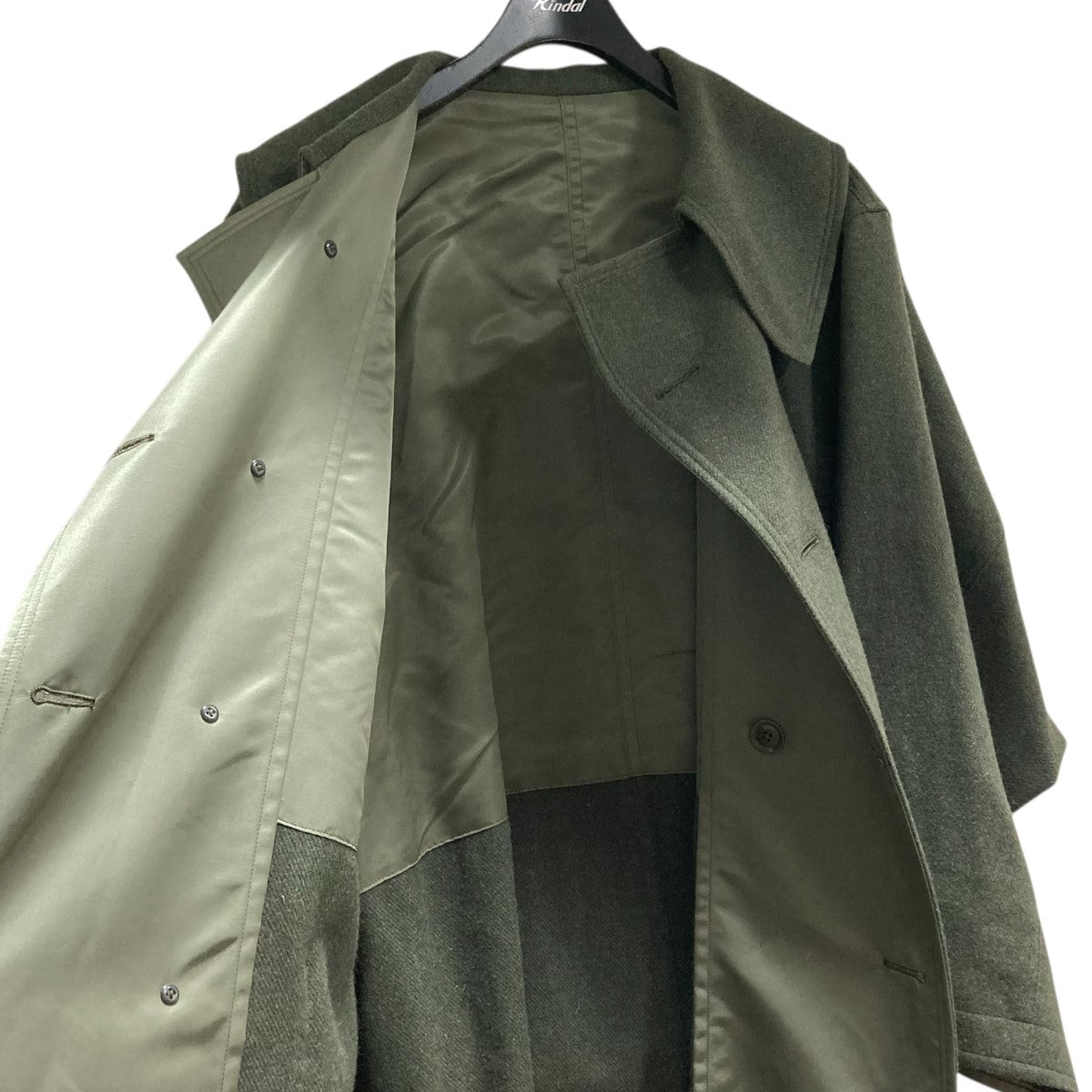 リバーシブルウールトレンチコートGO-C09-810