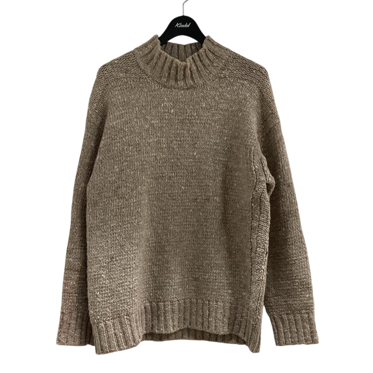 AUBERGE(オーベルジュ) Nest Luxハイネックニット ベージュ サイズ 44