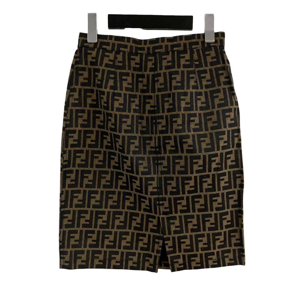 FENDI(フェンディ) ズッカ柄ショートスカート ブラウン サイズ 40