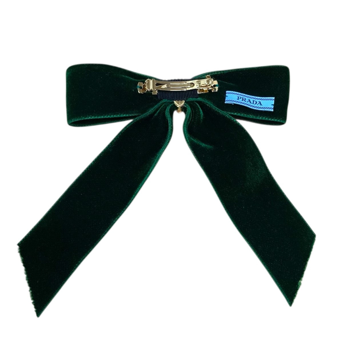 PRADA(プラダ) ベルベット ヘアクリップ 1IF154 パープル｜【公式