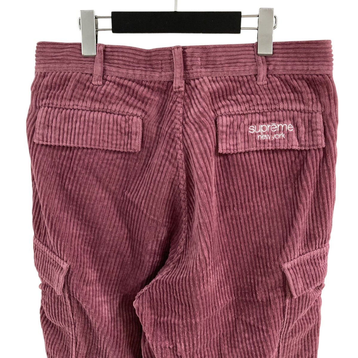 ワイドコーデュロイカーゴパンツ