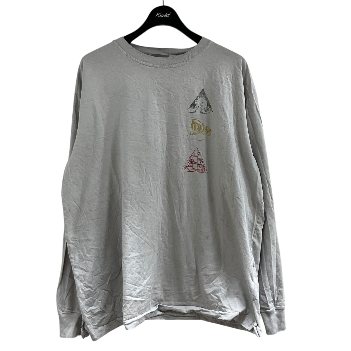 Christian Dior 23SS スラブコットン ジャージ リラックスフィット ロングスリーブ 古着・中古-1枚目のアイテム画像