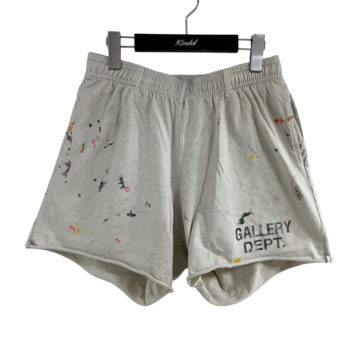 GALLERY DEPT ロゴ ペイントスウェットショーツ 古着・中古-1枚目のアイテム画像