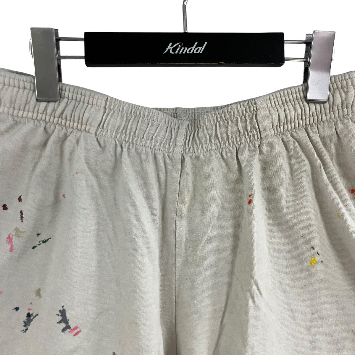 GALLERY DEPT ロゴ ペイントスウェットショーツ 古着・中古-2枚目のアイテム画像