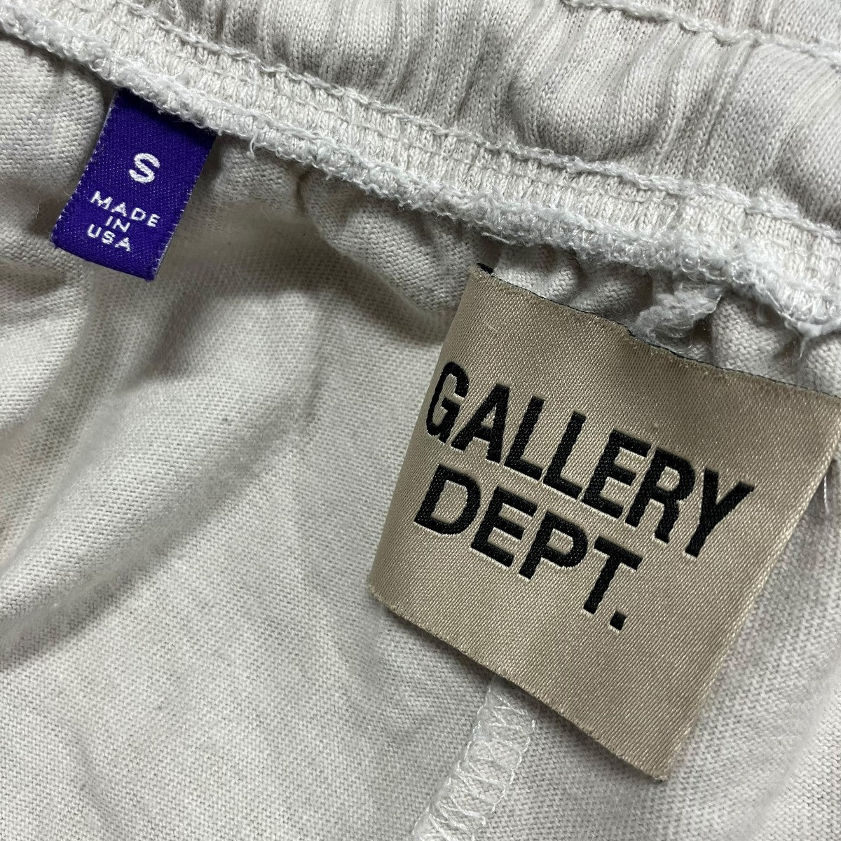 GALLERY DEPT ロゴ ペイントスウェットショーツ 古着・中古-8枚目のアイテム画像