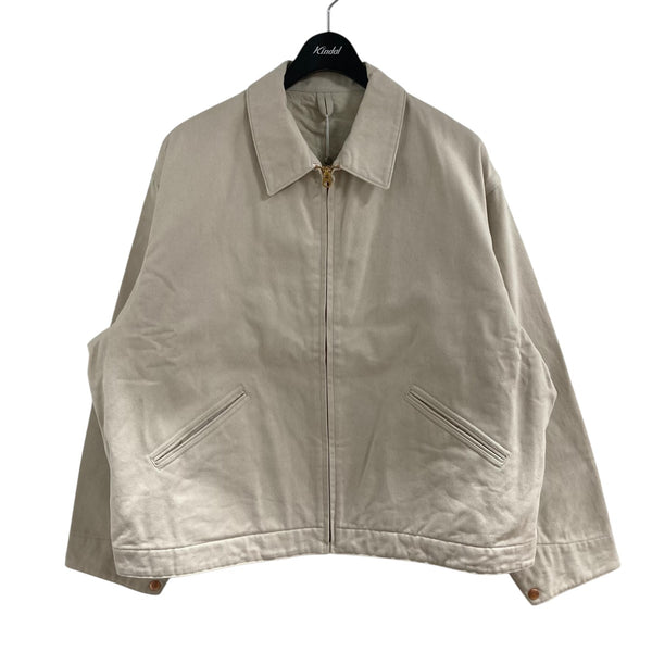 comoli コットンドリルジャケット　サイズ3 COMOLI(コモリ) コットンツイル ジップショートジャケット C03-01032