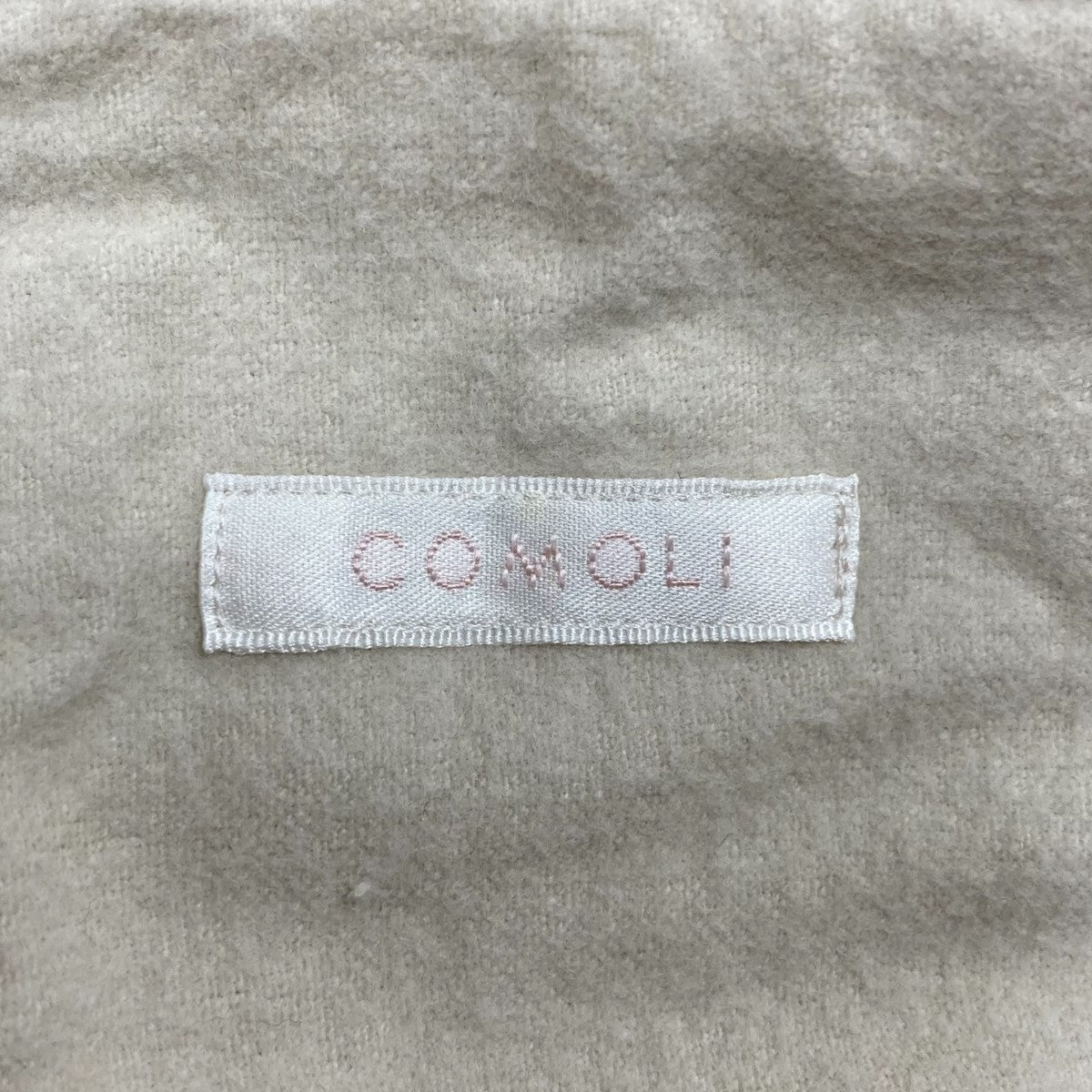 COMOLI コットンツイル ジップショートジャケット 古着・中古-5枚目のアイテム画像